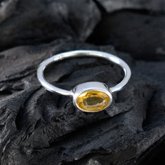 Ling Fairytale Yellow Solitaire Ring