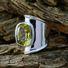 Harper Yellow Solitaire Ring for Women with Gemstone