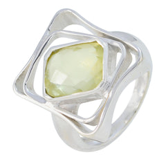 Amanda Signet Yellow Solitaire Ring