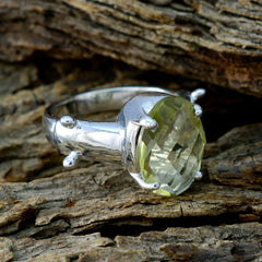 Carla Glamorous Yellow Solitaire Ring