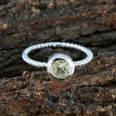 Hina Fairytale Yellow Solitaire Ring