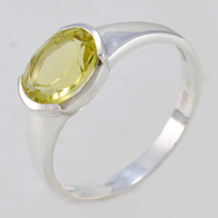 Riya Graceful Yellow Solitaire Ring