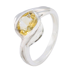 Maria Heritage Yellow Solitaire Ring