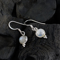 Mei White Earrings India - Elegant Gemstone Jewelry