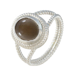 Julieta Rope-Wire Brown Solitaire Ring
