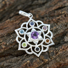 Nova Rope Wire Classic Jewelry Pendant with Gemstones