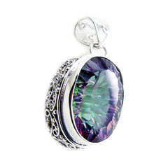 Isadora Rope-Wire Pendant Fashion with Gemstone Shine
