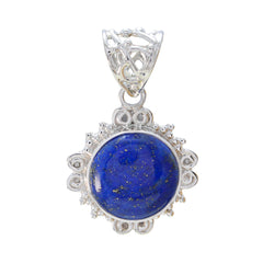 Lucia Rope Wire Pendant for Women - Stylish Gemstone Jewelry Lapis Lazuli Blue Blue