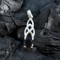 Rosa Brown Claddagh Pendant with Sterling Silver