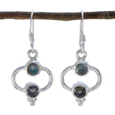 Sakura Grey Dangle Earrings for Everyday Elegance Labradorite Gray Dangle