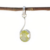 Sakura Yellow Pendant - Chic Gemstone Jewelry Lemon Quartz Yellow Yellow