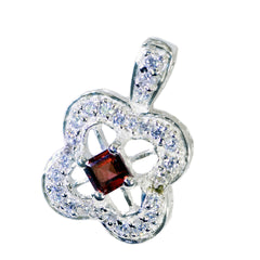Savannah Red Pendant with Sparkling Gemstone Accents