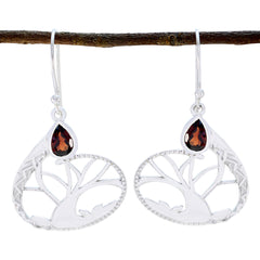 Scarlett Red Dangle Earrings for Fashionable Looks Garnet Red Dangle