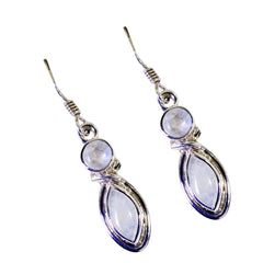 Scarlett White Dangle Earrings for Everyday Glam