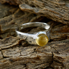 Lucia Blue Solitaire Ring Elegant Gemstone Jewelry