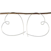 Micaela Silver Dainty Dangle Earrings for Everyday Glam Plain Gray Dangle