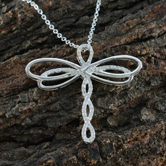 Bruna Elegant Gemstone Pendant with Dragonfly Design