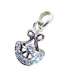 Harper Featherlight Engagement Pendant with Sparkling Stones