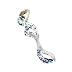 Aisha Featherlight Pendant for Women with Crystal Accent