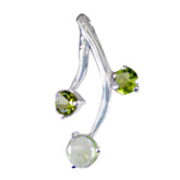 Skylar Green Graceful Featherlight Pendant Peridot Green Green