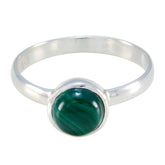 Josephine Fairytale Green Solitaire Ring Malachite Green