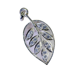 Emily Statement Pendant for Party Wear - Leaf Design