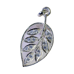 Emily Statement Pendant for Party Wear - Leaf Design