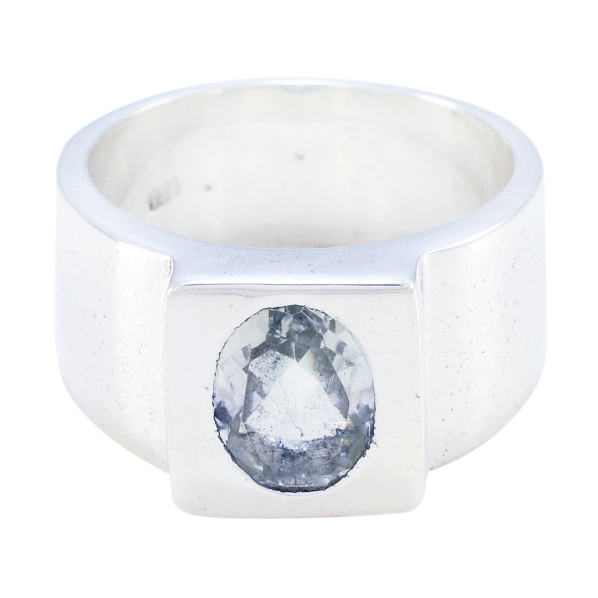 Pauline Armor Light Green Solitaire Ring Green Amethyst Green