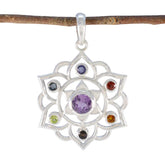 Ida multicolor antique Eye-catching Pendant Multi Stone multicolor Multicolor