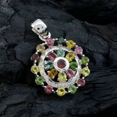 Dewi multicolor Armor Statement Pendant