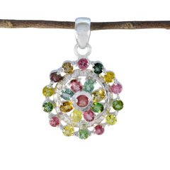 Dewi multicolor Armor Statement Pendant Tourmaline multicolor Multicolor