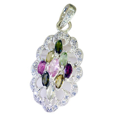 Nella Multicolor Pendant Jewelry with Gemstone Elegance