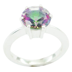 Constanza Multicolor Solitaire Ring with Gemstone