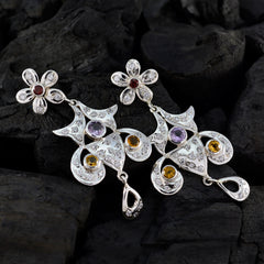 Siti Multicolor Stud Earrings for Everyday Glam