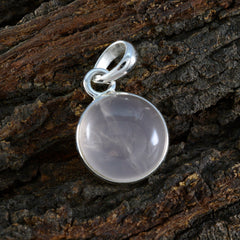Alina Pink Eternity Pendant - Elegant Rose Quartz Jewelry