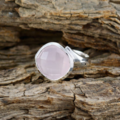 Mia Sophisticated Pink Solitaire Ring