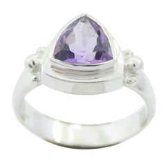 Freya Artisan Purple Solitaire Ring