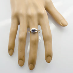 Ananya Sophisticated Purple Solitaire Ring