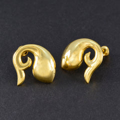 Fernanda Silver Stud Earrings for Everyday Wear