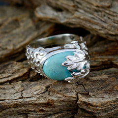 Agustina Cultural Turquoise Solitaire Ring