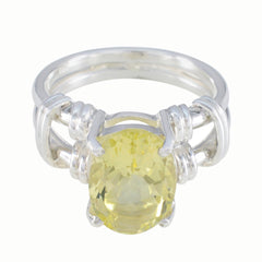 Alejandra Rope-Wire Yellow Solitaire Ring Citrine Yellow