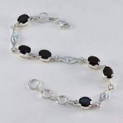 Nella Glam Slim Brown Links Bracelet