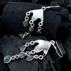 Sofia Grey Dangle Earrings for Everyday Glam