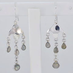 Sofia Grey Dangle Earrings for Everyday Glam