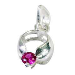 Sofia Red Featherlight Pendant - Stylish Silver Jewelry