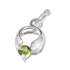 Sophia Green Featherlight Pendant with Gemstone Accent