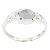 Aisha Sophisticated Pink Solitaire Ring for Elegance Rose Quartz Pink