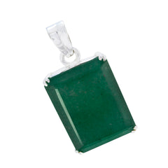 Giulia Statement Pendant Jewelry in Green Gemstone