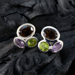 Jia Multicolor Stud Earrings for Everyday Glam