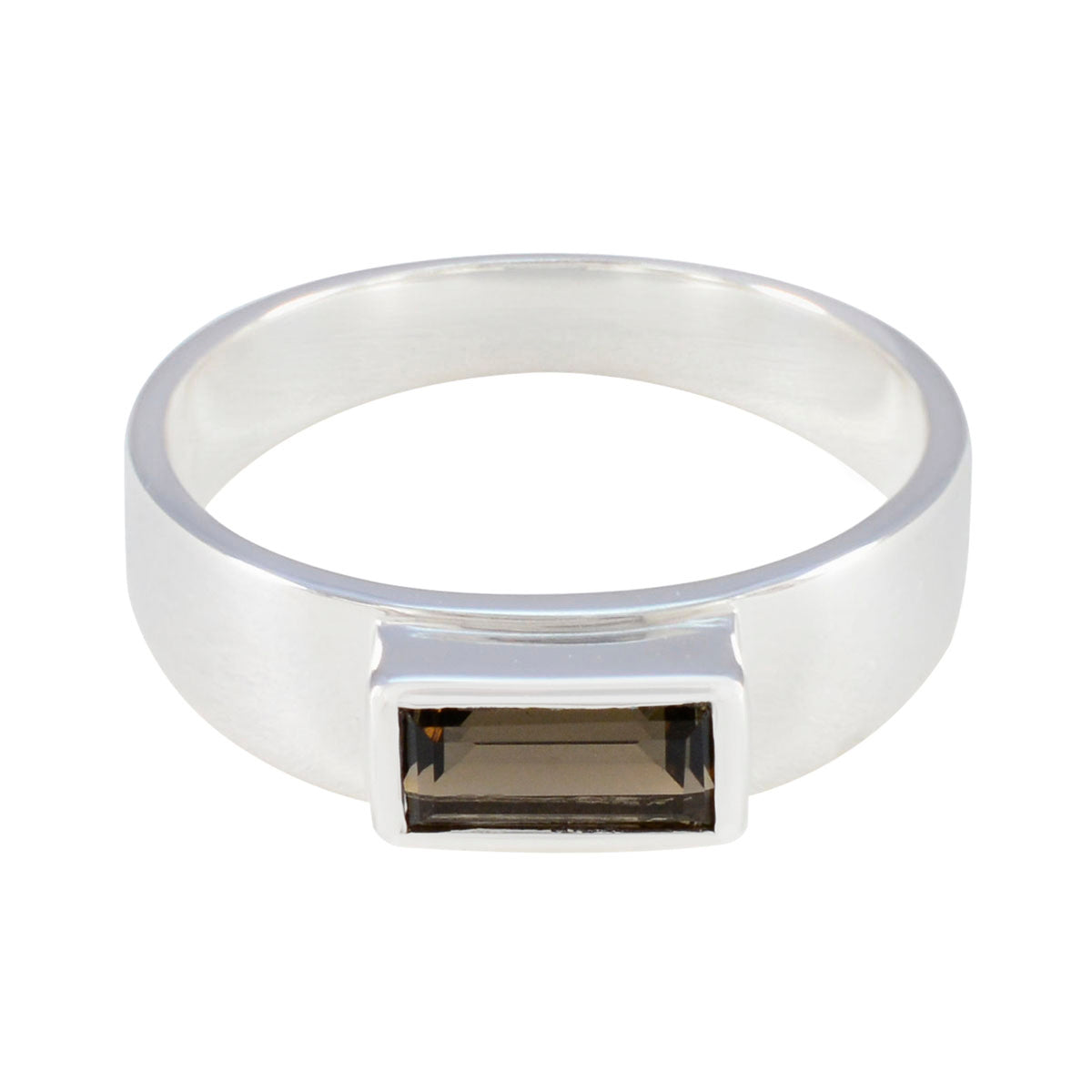 Aaliyah Stylish Brown Ring for Women – Fashionable Elegance Smoky Quartz Brown